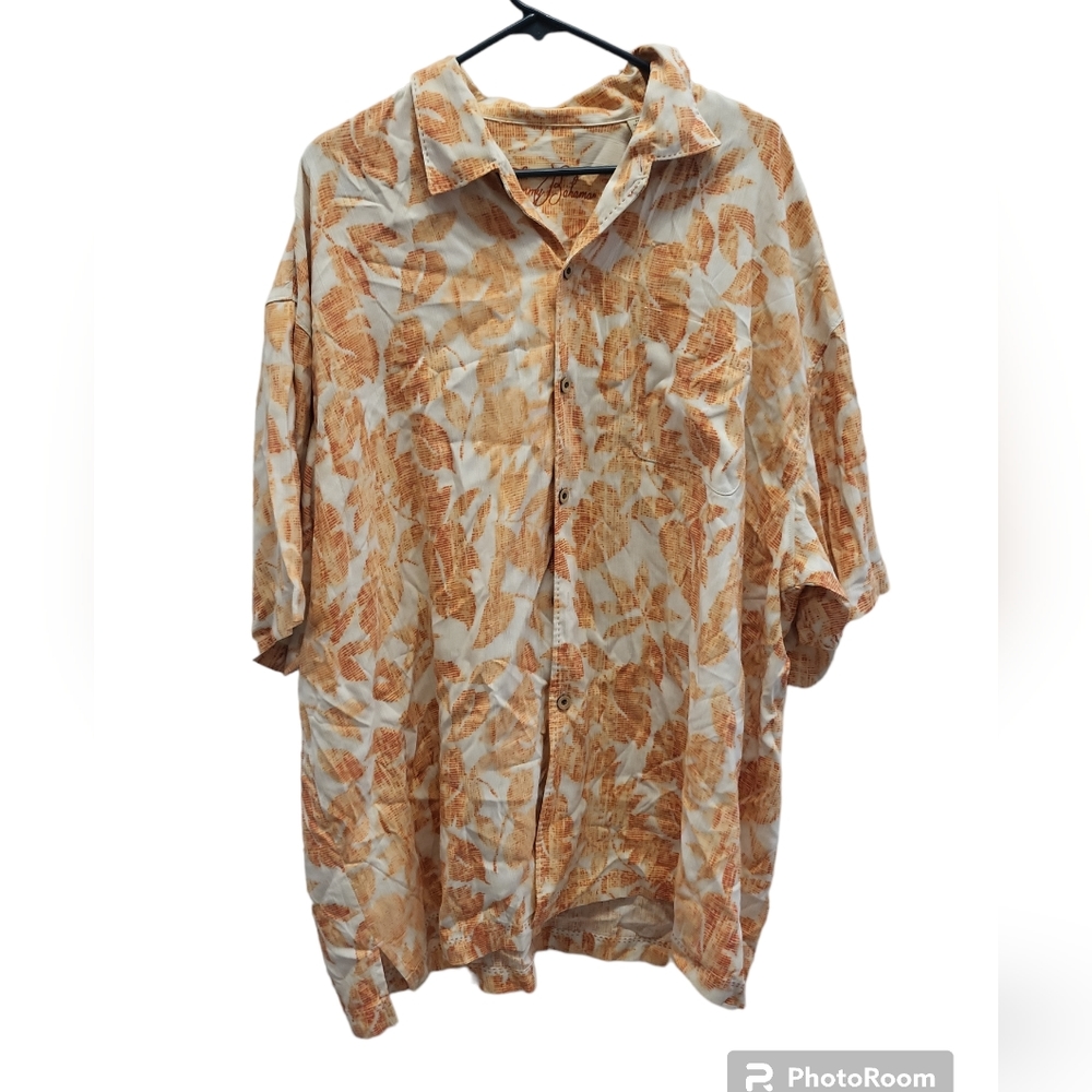 Tommy Bahama XXL 100% silk